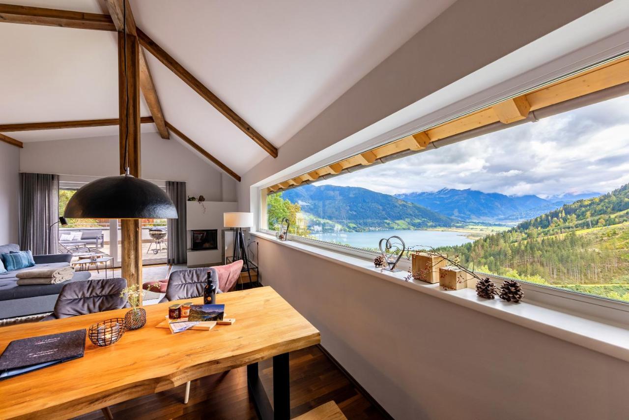 Der Sonnberg Alpinlodges - Apartments Mit Seeblick, Privater Sauna Und Self Check-In Τσελ αμ Ζέε Εξωτερικό φωτογραφία